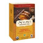 Chá de Cúrcuma Three Roots Numi Tea - Pacote com 6 Caixas (12 Saquinhos)