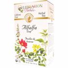 Chá de folha de alfafa orgânico 24 saquinhos da Celebration Herbals (pacote com 2)