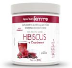Chá De Hibiscus Solúvel 200g Sabor Cranberry Apisnutri - SV