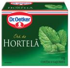 Chá de hortelã dr. oetker kit com 04 caixas