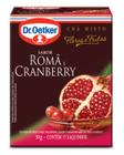 Chá de romã e cranberry dr. oetker kit com 2 caixas