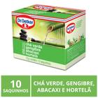 Chá Dr. Oetker, Chá Verde, Gengibre, Abacaxi e Hortelã