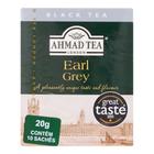 Chá Earl Grey Ahmad Tea Contém 10 Sachês