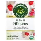 Chá Hibisco Orgânico Sem Cafeína 16 Saquinhos 28 g - Traditional Medicinals