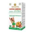 Chá HYLEYS Garcinia Cambogia, chá verde, sabor original, 25 sacos