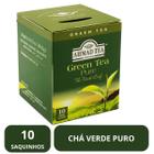 Chá Inglês Ahmad Green Tea Pure Verde Puro 10 Saquinhos