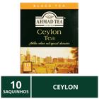 Chá Inglês Ahmad Tea, Chá Ceylon, 10 saquinhos