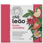 Chá Leão Frutas Vermelhas 10 Sachês 16g - MATTE LEÃO