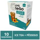 Chá Leão Gelado, Ice Tea Pêssego, 10 saquinhos
