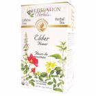 Chá orgânico Elder Flowers 24 saquinhos da Celebration Herbals (pacote com 4)