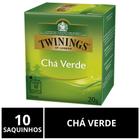 Chá Twinings, Caixa 10 Saquinhos, Chá Verde