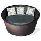 Chaise miami 1,60m - alumínio fibra sintética confortável elegante luxo área externa piscina jardim varanda hall pergolado