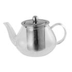 Chaleira Bule de Vidro com Infusor em Inox 600 ml