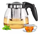 Chaleira Bule em Vidro Com Infusor Inox Chá Café 950ml