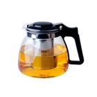 Chaleira Bule Vidro Com Infusor Café Chá Inox 1000ml