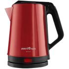 Chaleira Elétrica Britânia Bch12V Inox 1.9L 1500W 220V 50Hz Vermelho