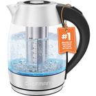 Chaleira elétrica Chefman 1.8L 1500W com infusor de chá inoxidável