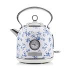 Chaleira Elétrica Laura Ashley Aço Inoxidável 1.7L 1500W