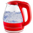 Chaleira Elétrica OVENTE KG83R 1.5L Vidro Borosilicato Vermelho 1100W