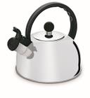 Chaleira Hercules Com Apito em Aço Inox 1,75L Inox