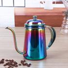 Chaleira Inox Bico De Ganso Jarra Pitcher Barista 650ml