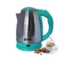 Chaleira Jarra Elétrica Bak Inox 1.8L 110V 1100W Café Verde