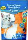 Chalesco Areia Higiênica Cristais de Sílica para Gatos 1,8 kg