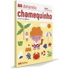 Chamequinho A4 100 Folhas - Amarelo - CHAMEX