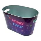 Champanheira Balde Oval Happy Hour BGAR004D - Hauskraft - ETILUX, HAUSKRAFT, WESTERN