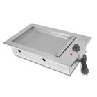 Chapa Gourmet de Embutir Elétrica 32X50 em Aço Inox - JX Metais