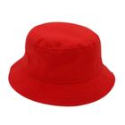 Chapéu Boné Bucket Hat Liso Modelo Unissex