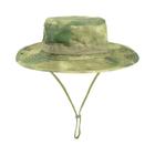 Chapéu Boonie de Aba Larga com Camuflagem - Dobrável e Macio para Sol