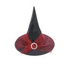 Chapéu Bruxa Darlene Halloween Vermelho - 1 Un