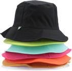 Chapéu Bucket Hat Boné Balde Pescador Praia Verão Proteção