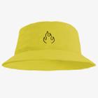 Chapéu Bucket Hat Estampado Fogo
