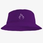 Chapéu Bucket Hat Estampado Fogo