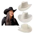 Chapéu Country Ana Castela Boiadereira Rodeio Cowboy Sertanejo Vaquejada Fem Moda Fashion Patricinha