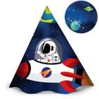 Chapéu de Aniversário Festa Astronauta 12 Unidades - Regina