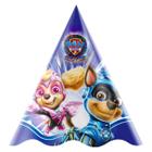 Chapéu de Aniversário Patrulha Canina Paw Patrol - 8 Unidades