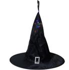 chapéu de bruxa com led kriat