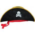 Chapéu de Pirata Luxo Aveludado