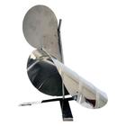 Chapéu Inox Giratório com Tripé Modelo Galo, para Cano para Chaminé / Fogão a Lenha Zatti