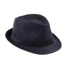 Chapéu Moda Panama Gângster Malandro Fedora Tamanho 58