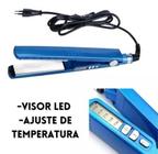 Chapinha Alisadora Prancha de Cabelo Visor Lcd com Ajuste de Temperatura