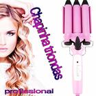 Chapinha ondulador cabelo triondas - profissional