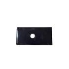 Chapinha Quadrada 1 furo 10CM-1pç