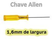 Chave Allen Amarela ponta 1,6mm de largura - 37919