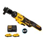 Chave Catraca 1/2 Bateria 20V Dewalt Dcf512B-B3 + Kit 2