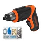 Chave de fenda BLACK+DECKER 4V MAX* Sem fio com kit de suspensão de imagem (BDCS40BI)