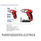 Chave De Fenda Parafusadeira Sem Fio 4.8v Elétrica Bivolt LUATEK